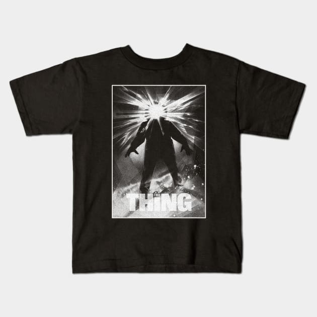 The Thing 1982 Kids T-Shirt by PUBLIC BURNING